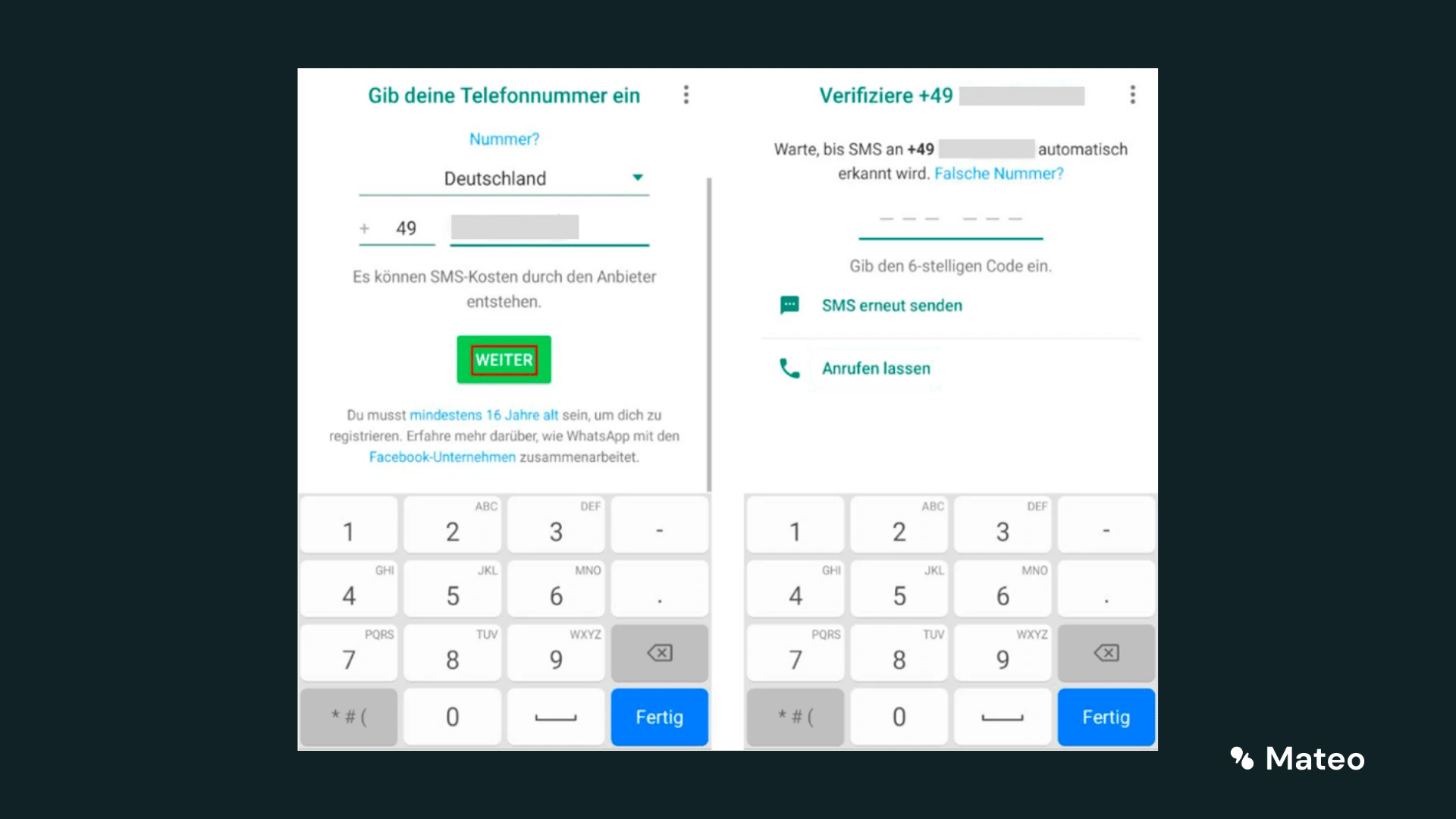 Dieser Unternehmensaccount Wurde Als Regulärer Account Neu Registriert www.hellomateo.de